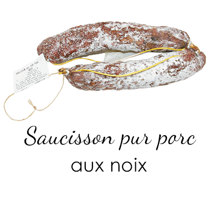 Saucisson sec  aux noix Fransal_Maison Giffaud