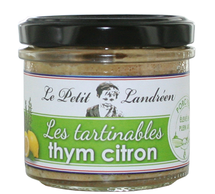Tartinables thym citronLe Petit Landréen par Maison Giffaud