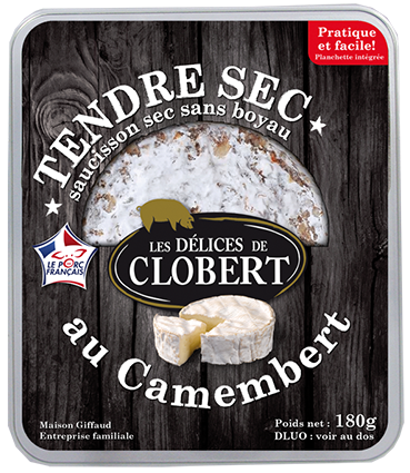 Tendre sec au Camembert Les Délices de Clobert_Maison Giffaud
