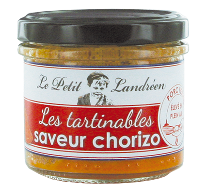 Tartinables saveur chorizo Le Petit Landréen par Maison Giffaud