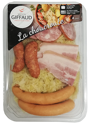 Choucroute 4 personnes Maison Giffaud